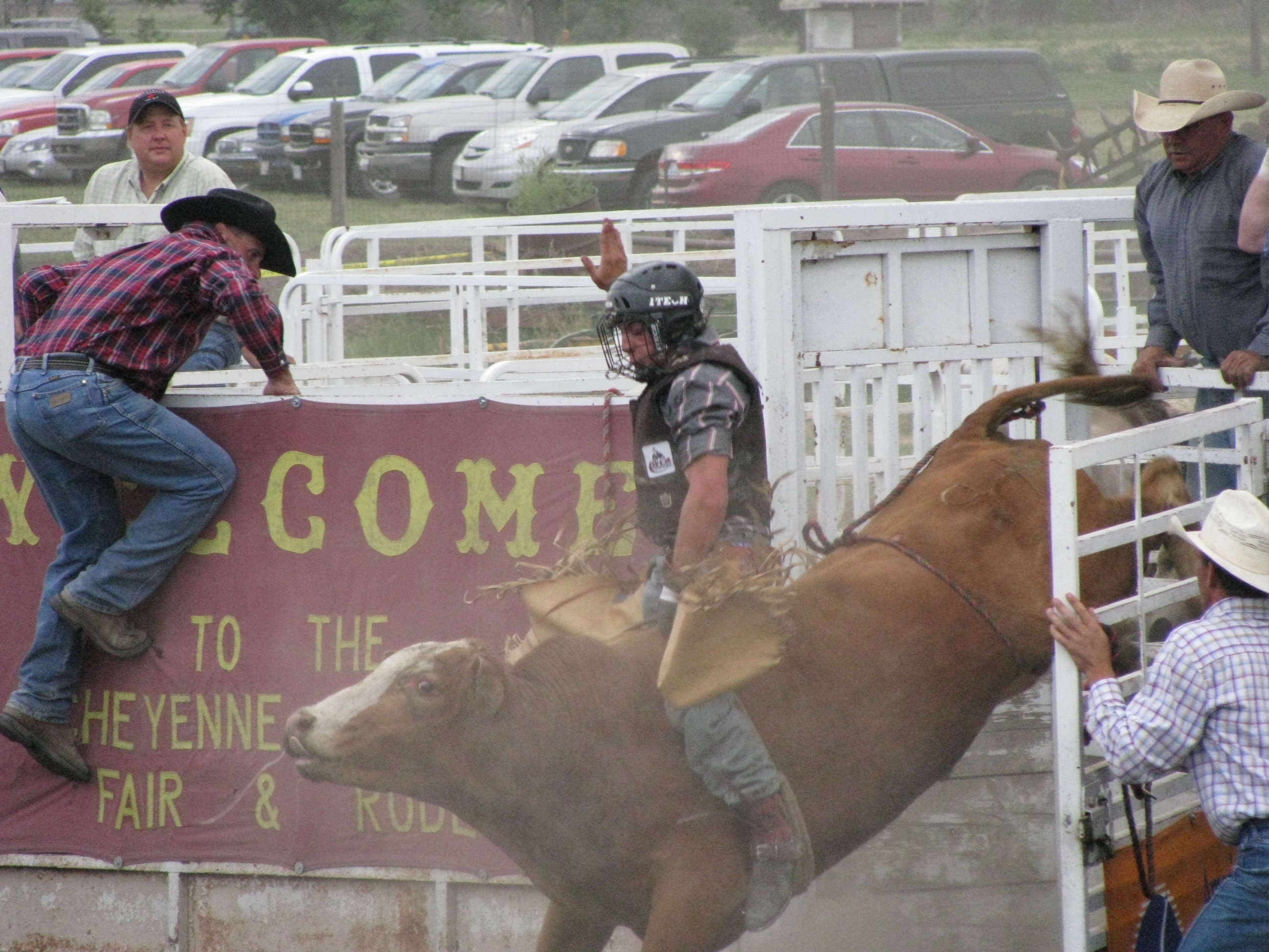 Bullriding at the Cheyenne County Fair